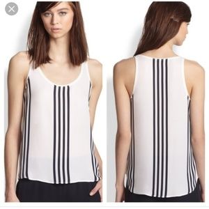 Theory Isaac Tank Silk Top